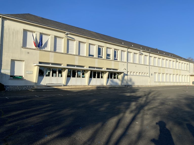 Vue extérieure du collège